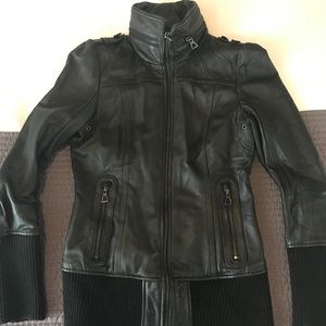 Rudsak leather jacket for women